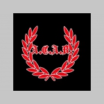A.C.A.B.  venček  čierne teplákové kraťasy s tlačeným logom